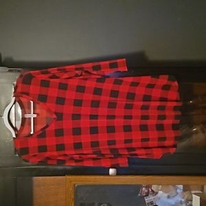 Buffalo check tunic